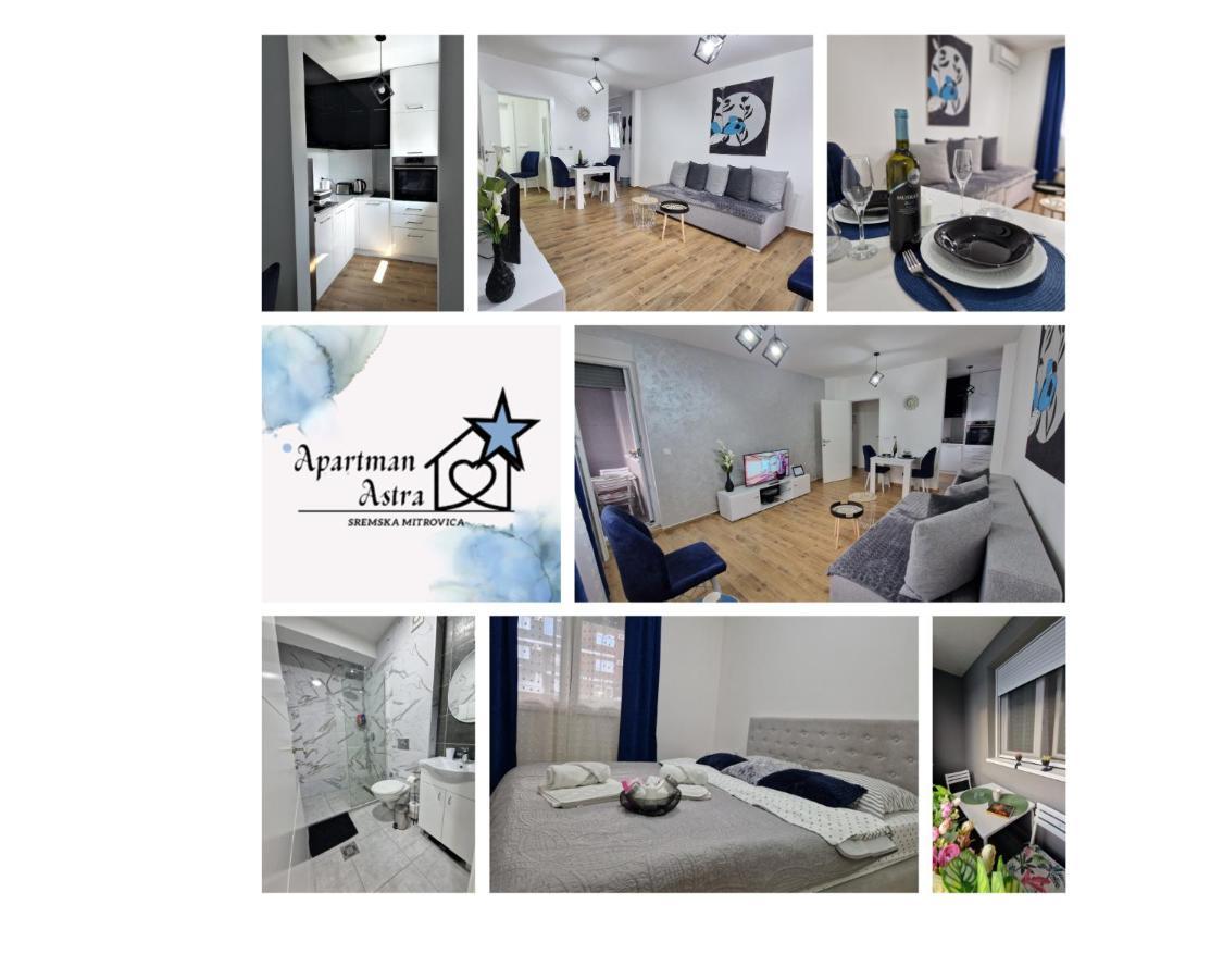 Apartman Astra Sremska Mitrovica Buitenkant foto